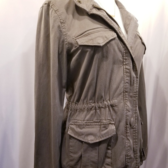 HINGE Utility Jacket Navy Green Vintage Expedition - Picture 5 of 8